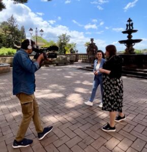 Viterbo sotto i riflettori della tv svedese: la Città dei Papi conquista il Nord Europa