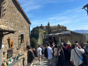 Civita di Bagnoregio – Pasqua da record con oltre 15mila visitatori nel weekend festivo