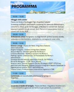 ASL Roma 4 – L’11 aprile One Health ad Anguillara Sabazia: una giornata tra salute, ambiente e prevenzione