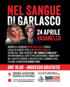 Vasanello – A Dark Side focus sul delitto di Garlasco con l’avvocato di Stasi, Giada Bocellari