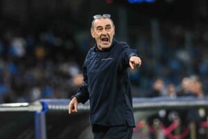Sarri “Una gara non mi fa cambiare l’idea sulla stagione”