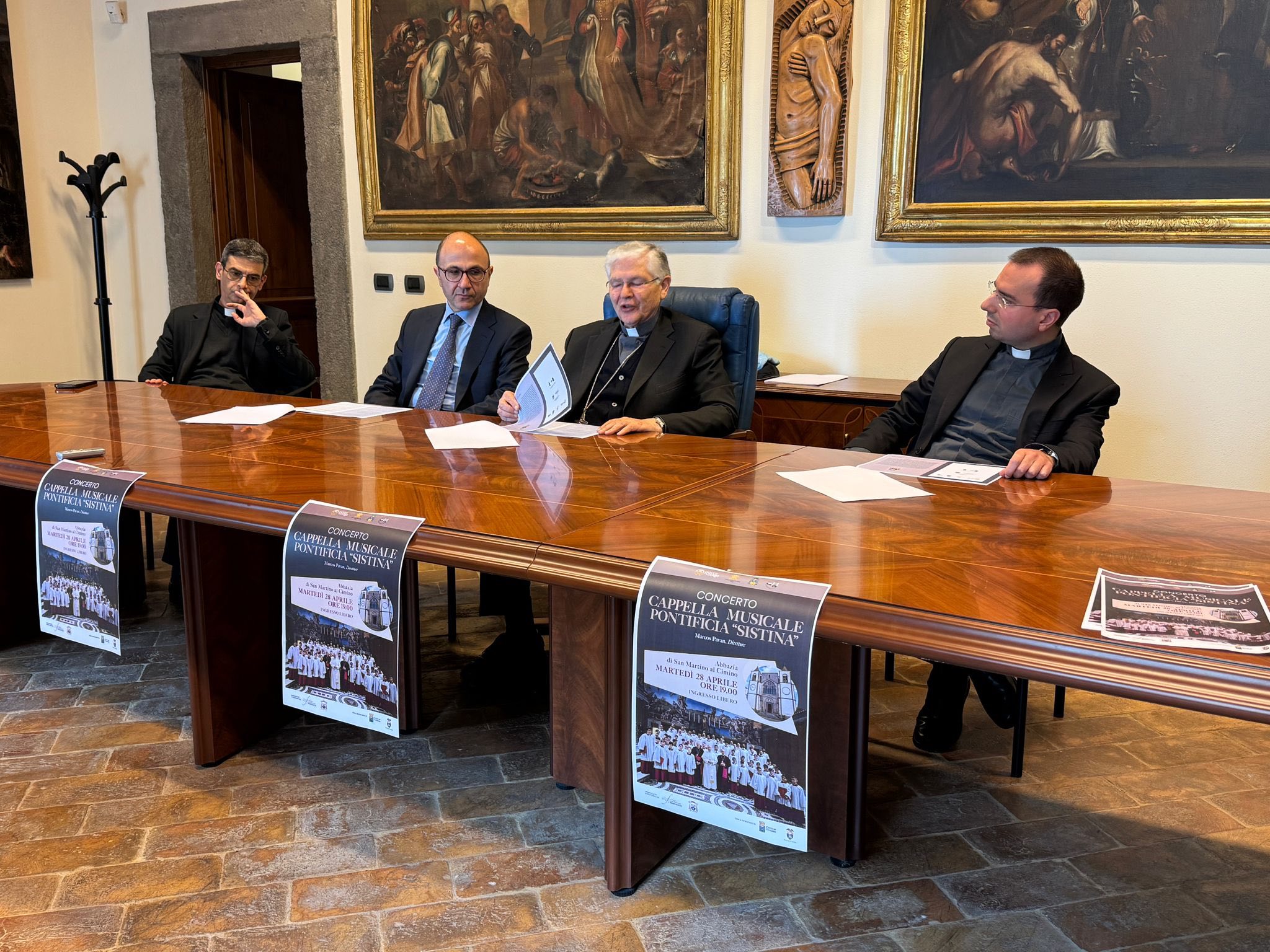Viterbo – San Martino al Cimino, la Cappella Musicale Pontificia Sistina in concerto per l’VIII centenario dell’Abbazia