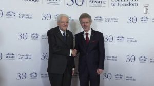 Mattarella incontra il Presidente del Senato della Repubblica Ceca