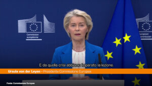 Crisi energetica, von der Leyen “Misure tempestive per i più vulnerabili”