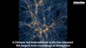 Team con scienziati cinesi crea più grande simulazione dell’universo di sempre