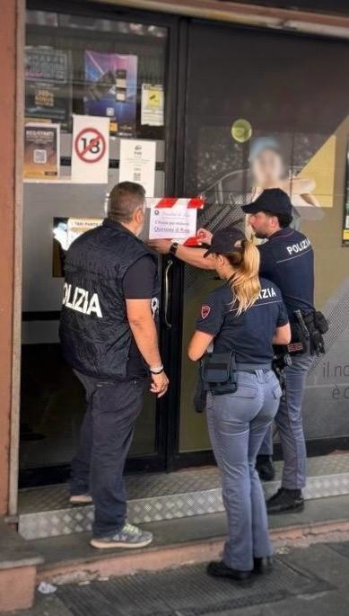 Tivoli – Sala scommesse frequentata da minorenni, scattano i sigilli al locale