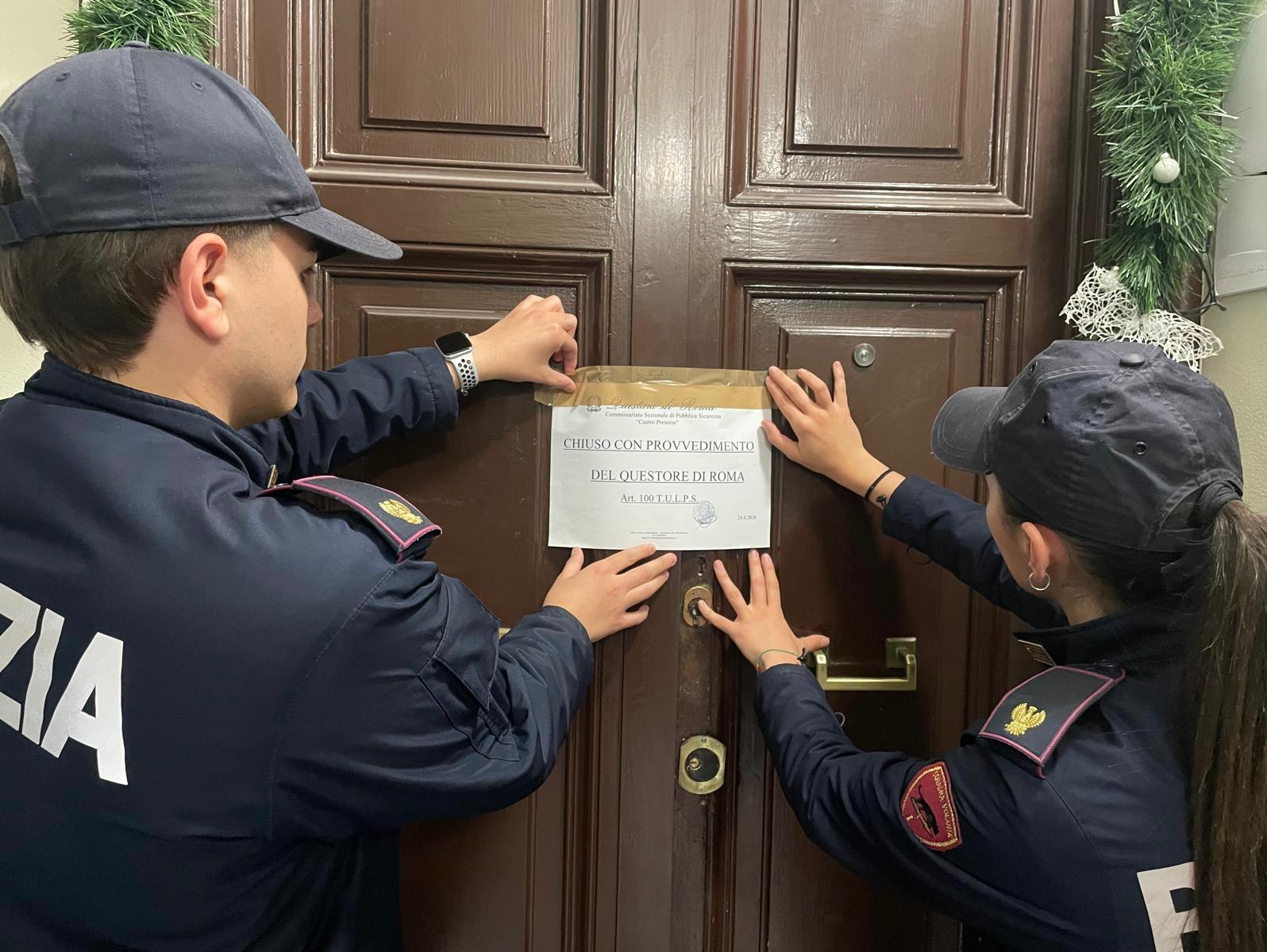 Roma – Registra in ritardo un ricercato dalla Polizia, affittacamere sospeso per una settimana