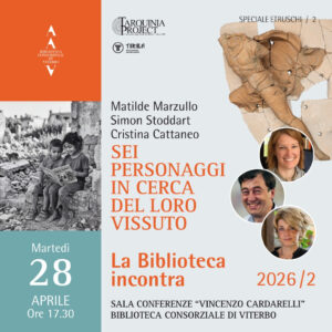 Viterbo – Speciale dedicato agli Etruschi alla Biblioteca Consorziale