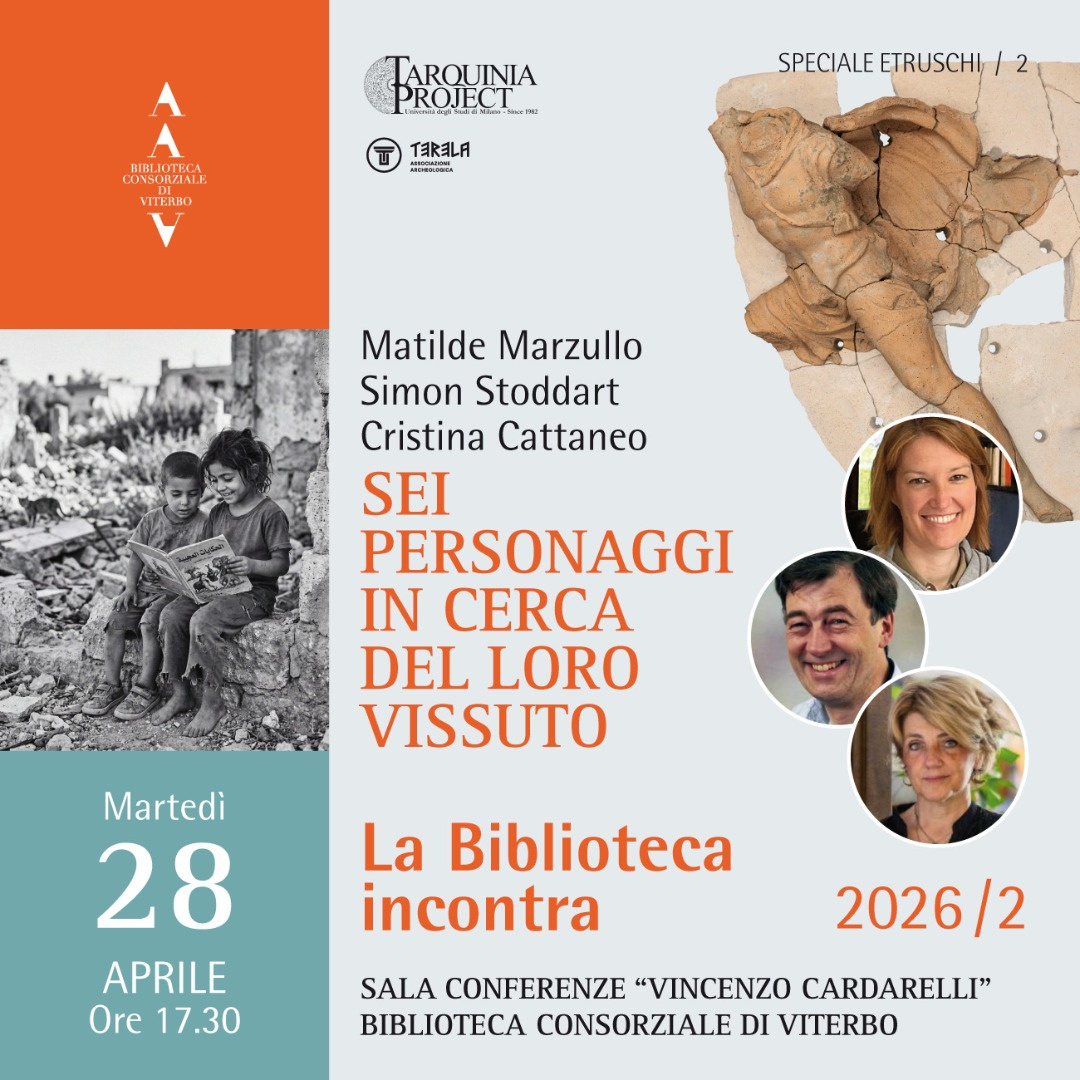 Viterbo – Speciale dedicato agli Etruschi alla Biblioteca Consorziale