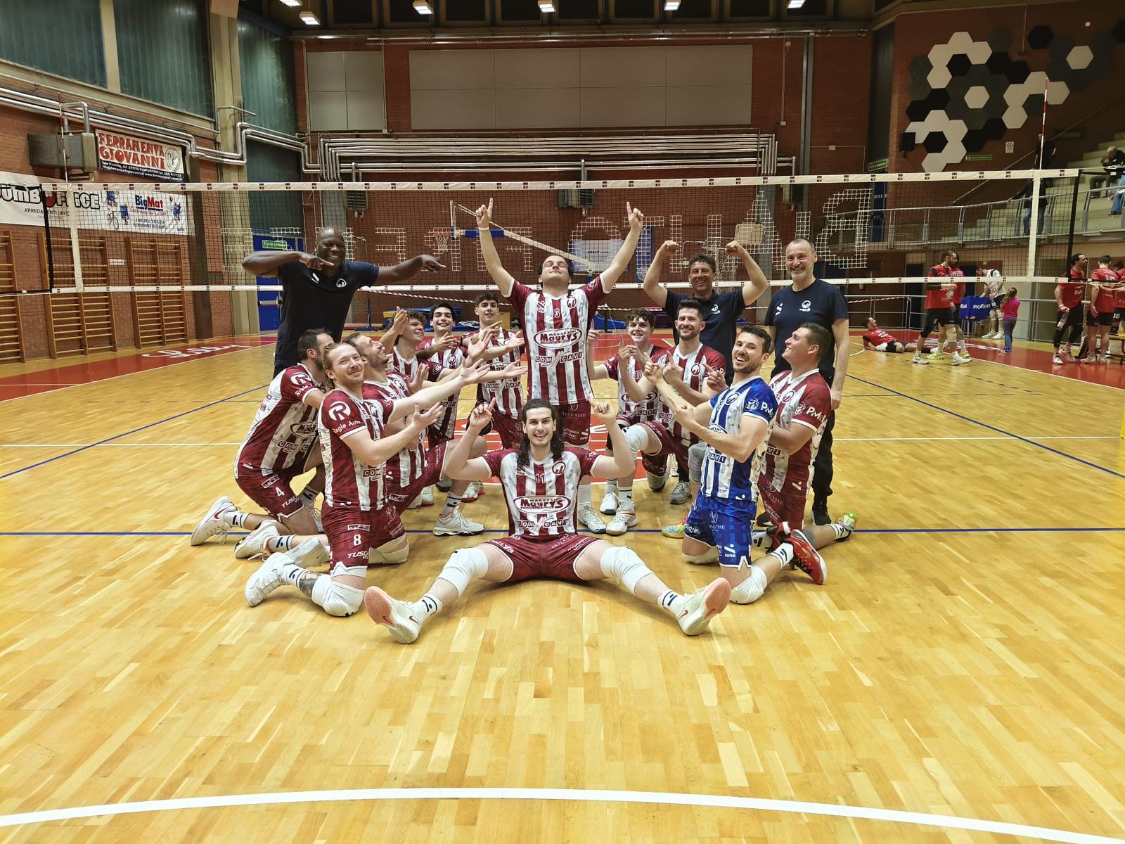 Pallavolo – Tuscania pigliatutto, a Sesto Fiorentino va sotto (2-1) ma poi porta a casa la vittoria (2-3)