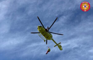 Blera – Paura alle gole del biedano: escursionista precipita per tre metri