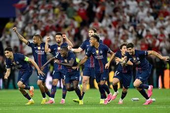 Champions – Lotteria fatale all’Arsenal, PSG ancora campione d’Europa