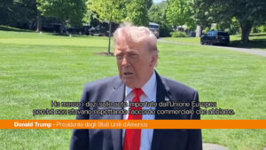 Trump “Ue non ha rispettato patti, dazi su auto al 25%