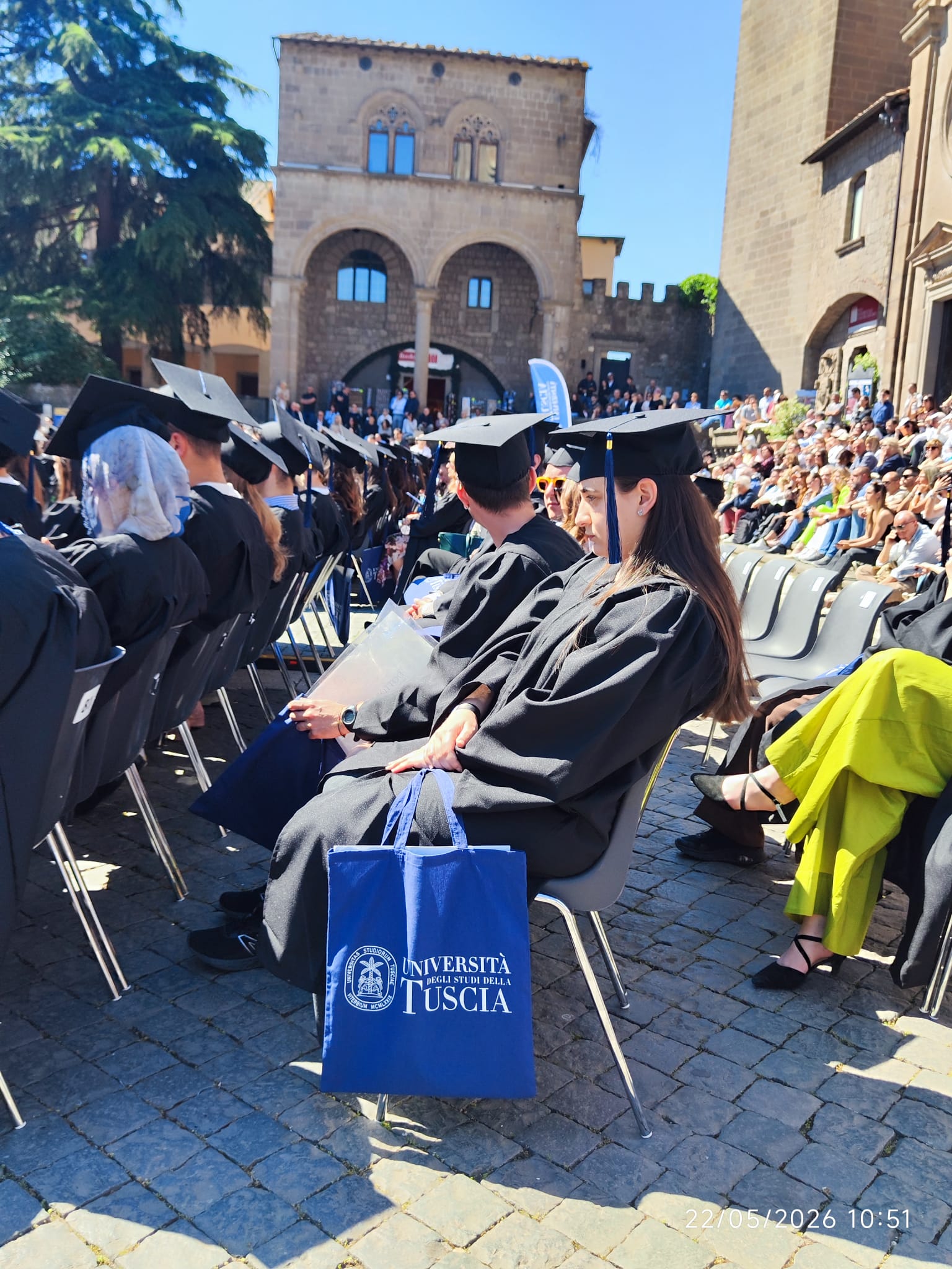 Il presidente della Regione Francesco Rocca alla cerimonia di consegna dei diplomi di laurea: “In un mondo in perpetua trasformazione voi rappresentate la differenza” (PHOTOGALLERY)