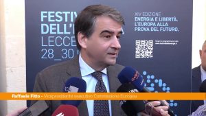 Energia, Fitto “Uso Fondi di coesione volontario, dibattito c’è solo in Italia”