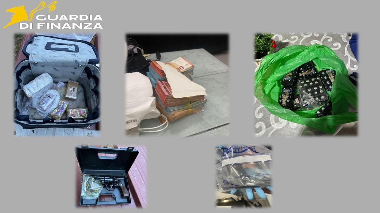 Da traffico di droga 800 mila euro di profitto, 8 arresti tra Campania e Lazio