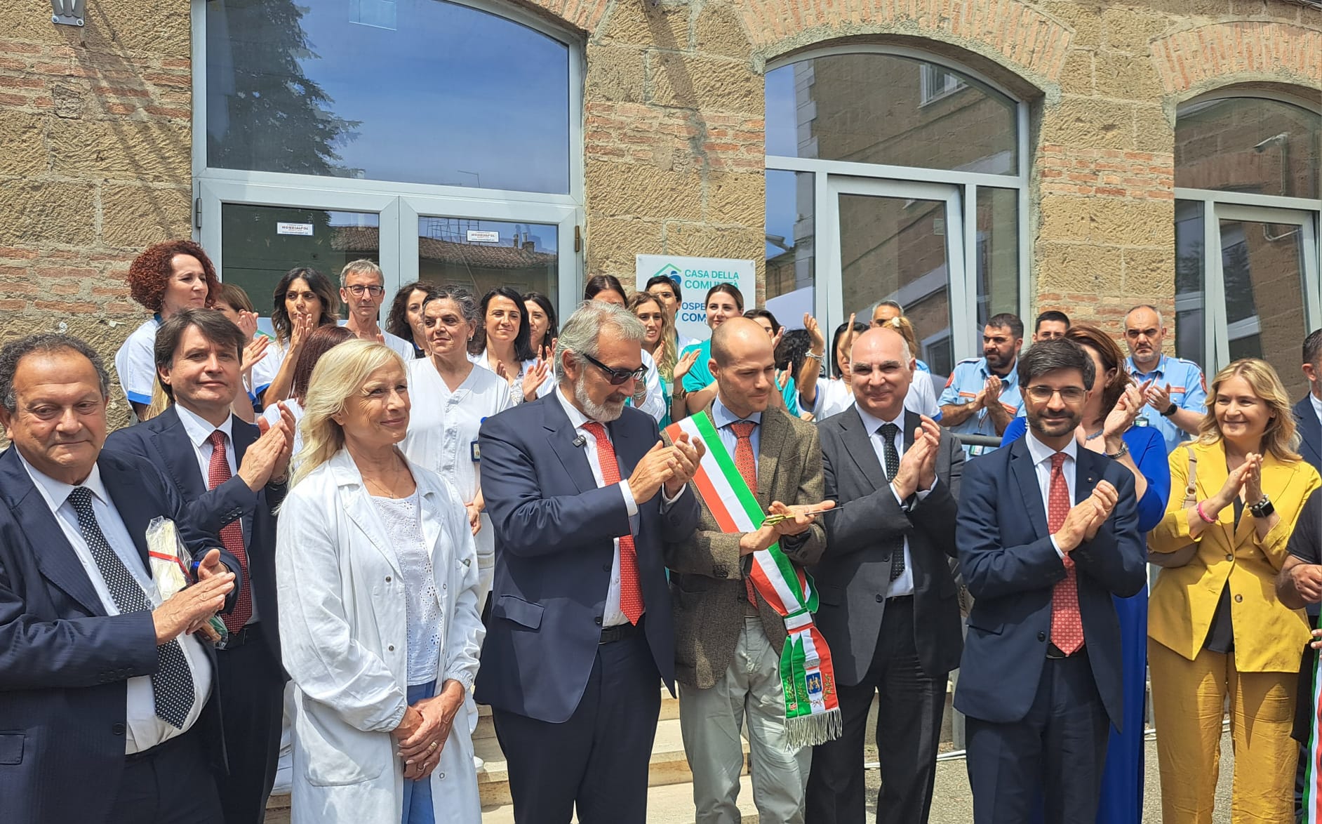 Inaugurati a Ronciglione il primo ospedale di comunità e casa della comunità