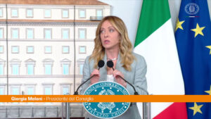 Meloni “L’Europa è chiamata ad agire con coraggio e velocità”