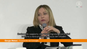 Meloni “L’immigrazione incontrollata compromette la stabilità degli Stati”