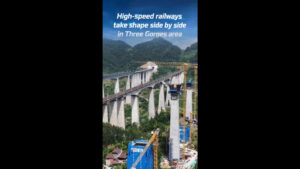 Cina, due linee parallele ad alta velocità prendono forma nelle Tre Gole