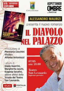 Alessandro Maurizi, introdotto da Pier Maria Cecchini presenta “Il diavolo nel palazzo”