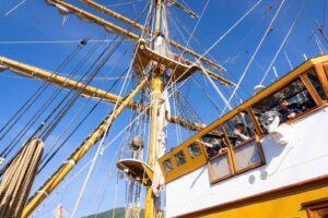 L’Amerigo Vespucci torna in mare dopo il restyling: simbolo del mare che parla anche a Civitavecchia (FOTO)