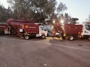 Roma – Camion Ama inutilizzabili per mesi, Santori attacca: “Danno erariale da oltre 500mila euro” (FOTO)