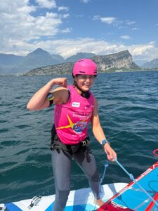 Gli atleti della Lega Navale di Civitavecchia protagonisti alla iQFOiL International Games Youth & Junior di Torbole sul Garda