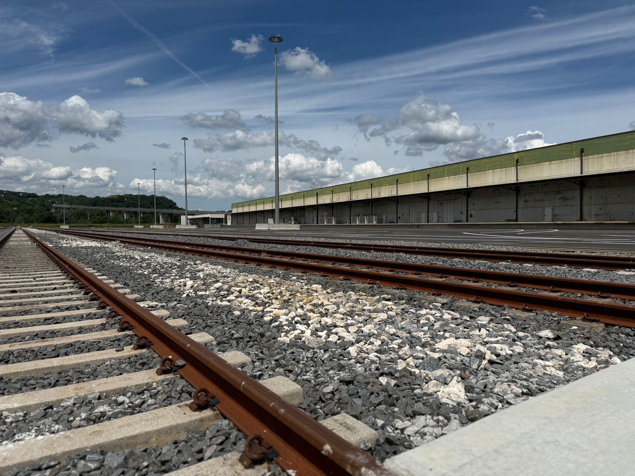 Interporto Orte: proseguono i lavori per un investimento di circa 10 milioni di euro