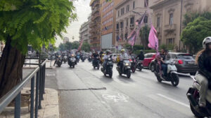 Palermo piange piccola Alessia, corteo moto per l’ultimo saluto alla “Guerriera”