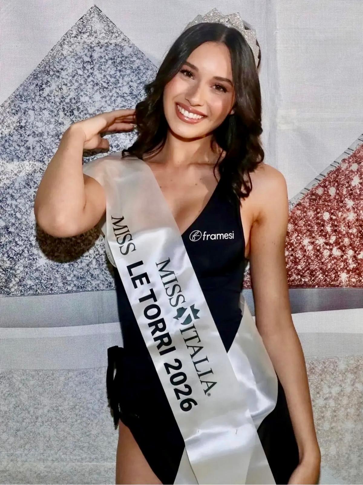 Lucrezia Nardi di Caprarola alla finalissima regionale di Miss Lazio