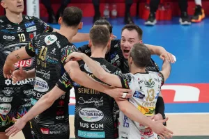 Volley, Perugia campione d’Italia Lube battuta 3-0 in finale