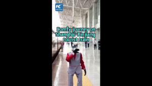 Shanghai-Xinjiang in 18 giorni, in Cina treno turistico offre comodità da hotel