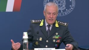 Guardia di finanza: cambio al comando Italia Centro Settentrionale, arriva Bruno Bartoloni, originario di Vetralla