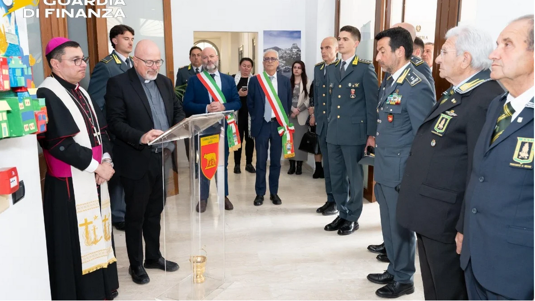 Nettuno, inaugurati i nuovi uffici della Finanza alla presenza del generale Mariano La Malfa
