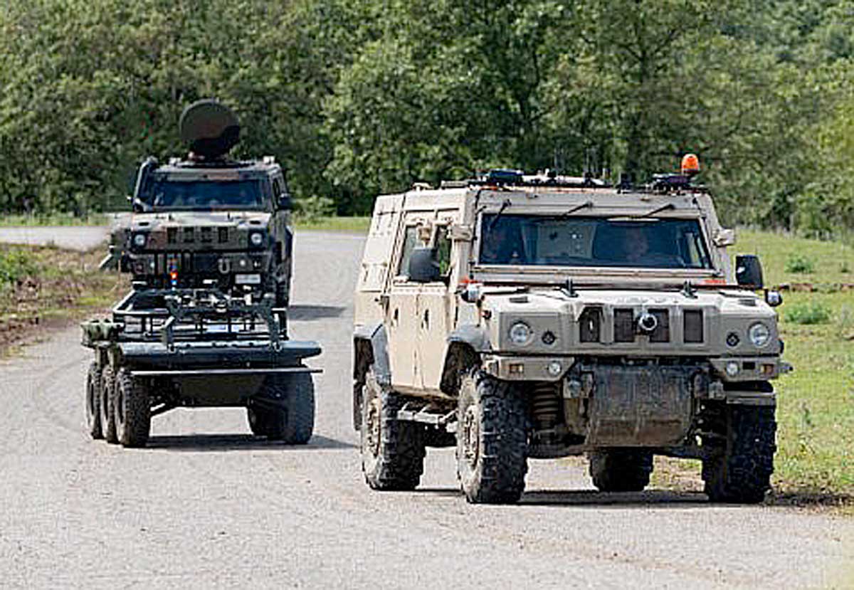 Monte Romano – Conclusa la sperimentazione dell’Esercito sui sistemi robotici autonomi (FOTO)