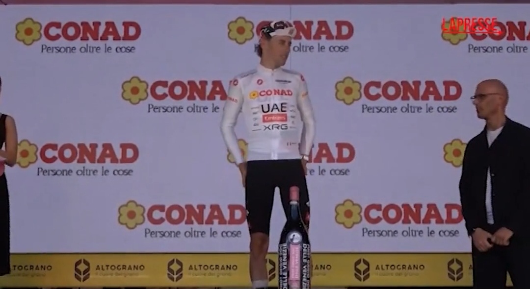 Giro d’Italia 2026, Christen: “Maglia Bianca Conad, emozione fantastica”