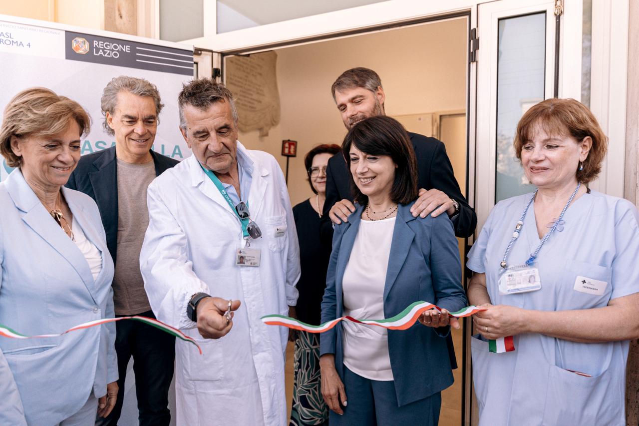 Taglio del nastro, a Campagnano, per la nuova Casa della Comunità