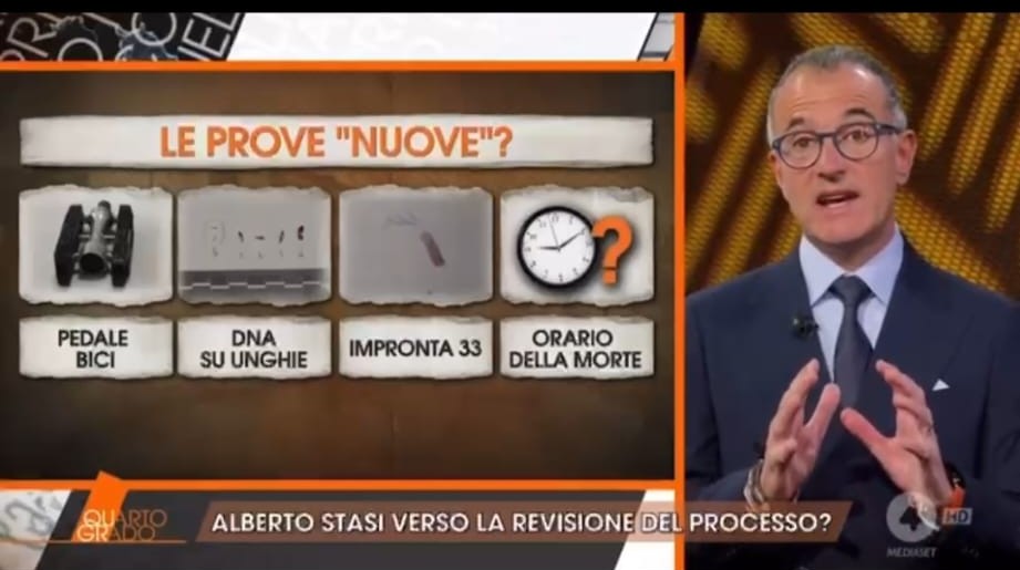 Garlasco, l’avvocato di Tarquinia Pirani a Quarto Grado: “La nuova prova che potrebbe portare alla revisione del processo”