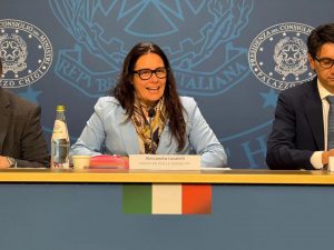 Il ministro per le Disabilità Alessandra Locatelli a Santa Marinella per sostenere il candidato sindaco Damiano Gasparri