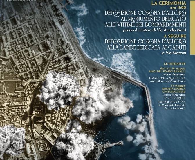 Civitavecchia ricorda le vittime dei bombardamenti del 1943