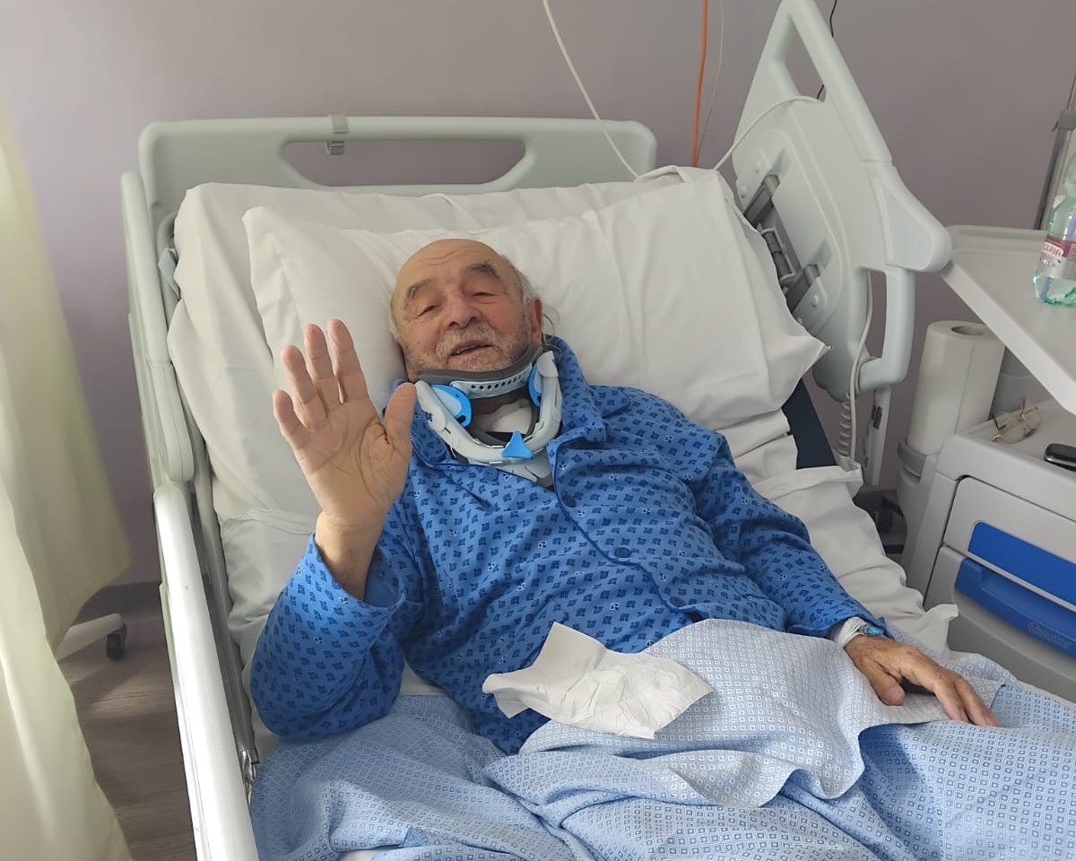 Viterbo – Cade dalla scala mentre pota gli ulivi: salvato al Santa Rosa grazie a un delicato intervento neurochirurgico