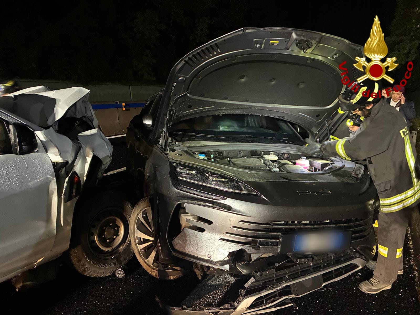 Terni – Incidente sulla SS3 tra Massa Martana e Acquasparta, distrutte due auto