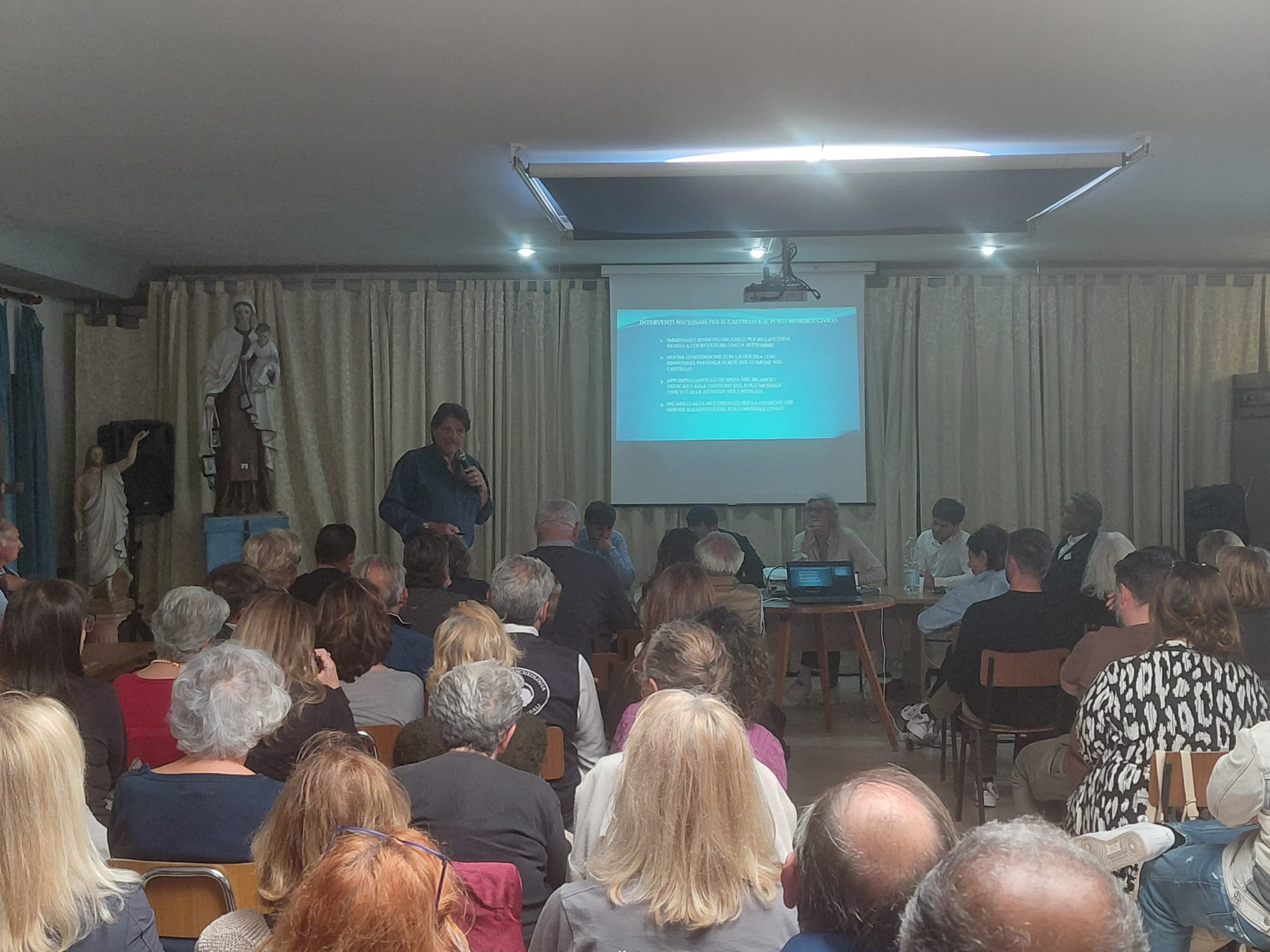 Santa Marinella – I candidati sindaci incontrano il Comitato in difesa del Castello di Santa Severa (FOTO)