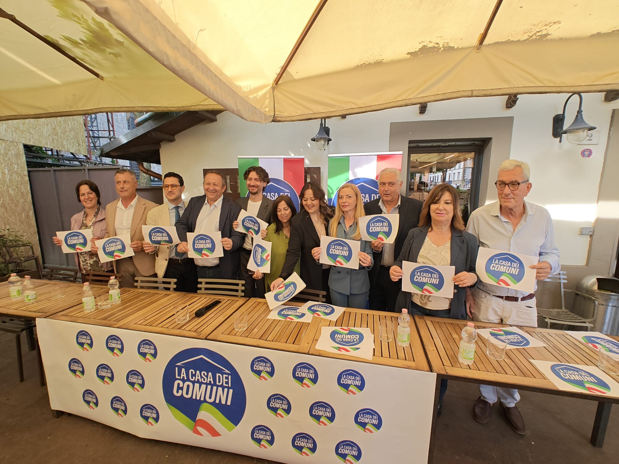 Viterbo – La Casa dei Comuni riunisce il centrodestra: “Pronti per le provinciali, ma anche per le amministrative” (foto)