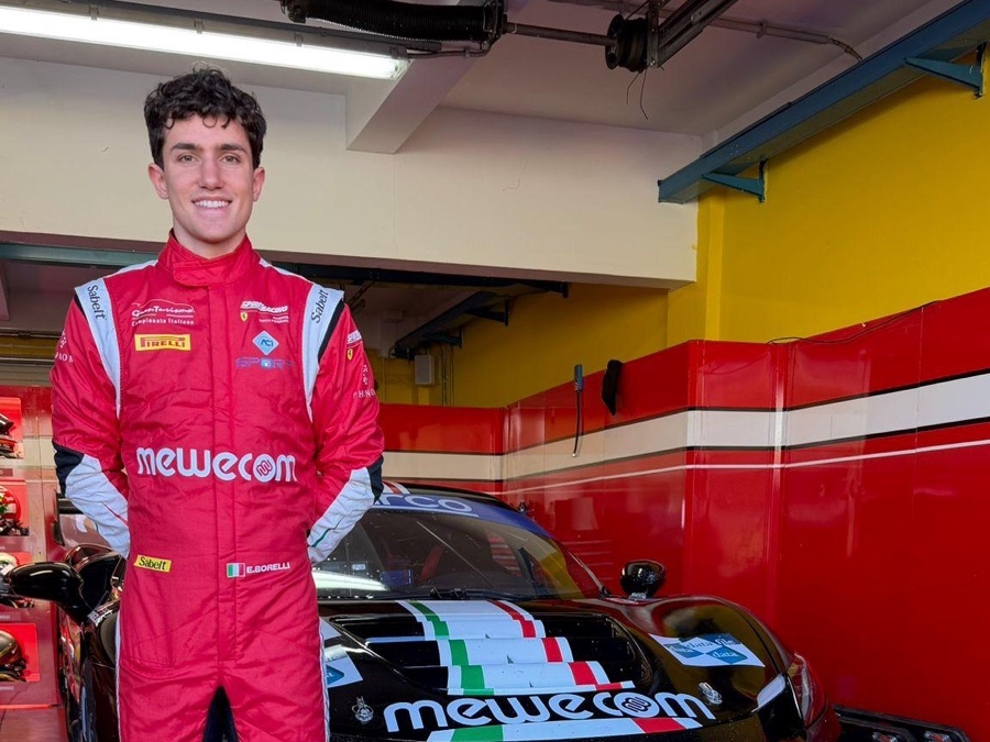 Motori – Campionato Italiano Gran Turismo, Edoardo Borelli: “Non possiamo nasconderci, puntiamo al titolo”