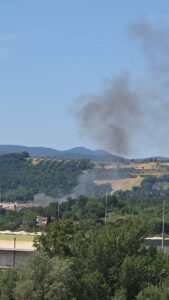 A1 – Veicolo in fiamme tra Orte e Attigliano, tre chilometri di fila