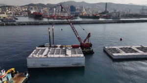 Un “cuore di pietra” per la Nuova Diga Foranea di Genova