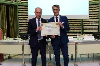 Gruppo Cap riceve in Senato premio ‘Legalità e Profitto 2026’