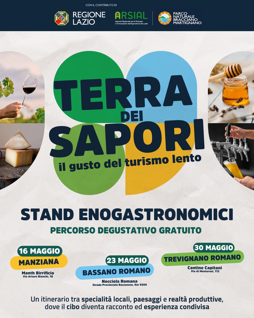 Al via Terra dei Sapori, alla scoperta di produttori e assaggi nel parco di Bracciano Martignano